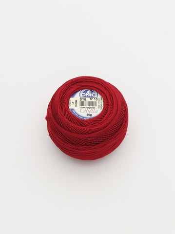 Ammee's DMC Crochet Cotton - Deep Red