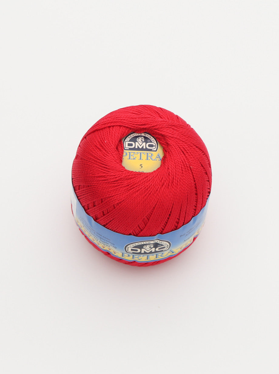 Ammee's Petra Cotton Crochet - Real Red